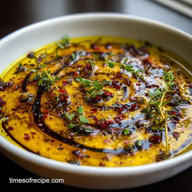 Bread Dipping Oil in 10 Minutes