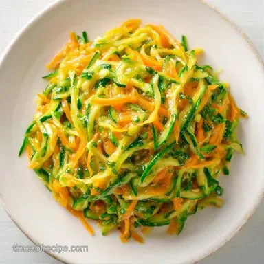 Garlic Herb Zucchini in 20 Minutes Recipe Card