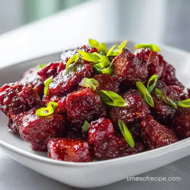 General Tso's Chicken in 30 Minutes Recipe Card