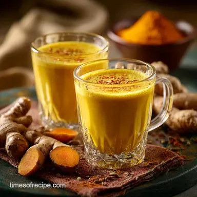 Immunity Shots: Zingy Ginger-Turmeric Recipe (15-Minute Prep) Recipe Card