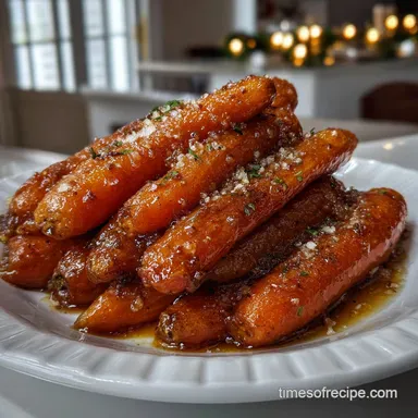 Carrots Side Dish Recipe: 20-Minute Maple Glaze Recipe Card