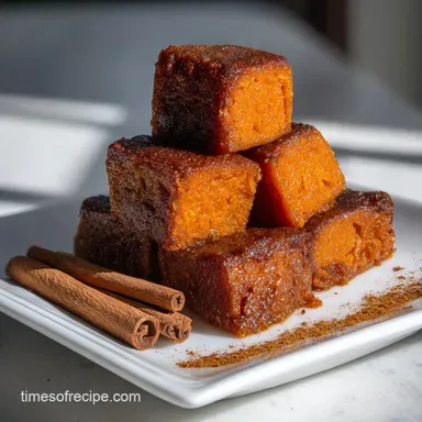 Haitian Dessert with Sweet Potato for 10 People - Baked Pudding Recipe Card