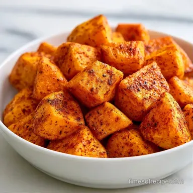 Healthy Air Fryer Sweet Potatoes: 20 Min Recipe Card