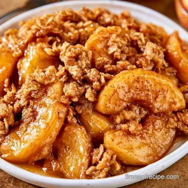 Apple Crisp with Honey
