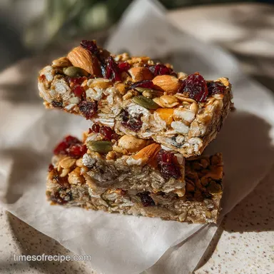 Granola Recipe Bars Healthy: No-Bake & Kid-Friendly Recipe Card
