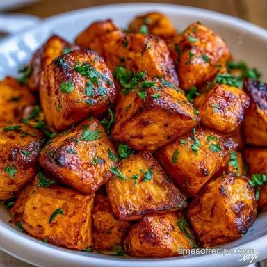 Healthy Sweet Potatoes for 6 Servings Recipe Card