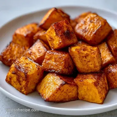 Sweet Potato Casserole with Maple Syrup Recipe Card