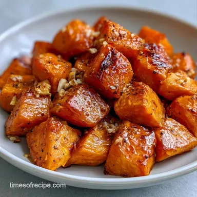 Healthy Sweet Potato Side Dish for 6 Recipe Card