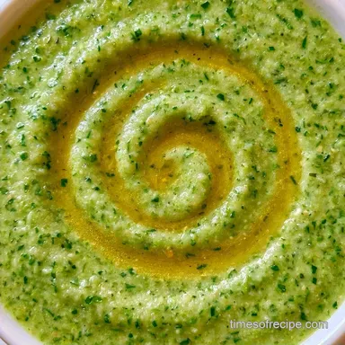 Healthy Zucchini Soup for 4 Servings
