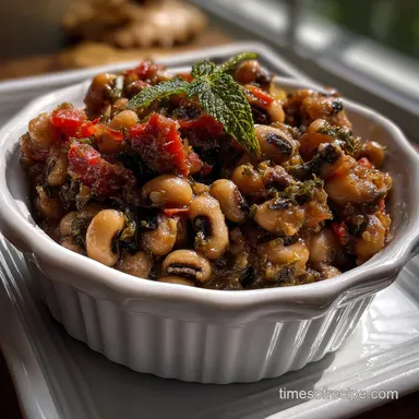 Try This Delicious Hearty Black Eyed Peas Recipe Guide Recipe Card
