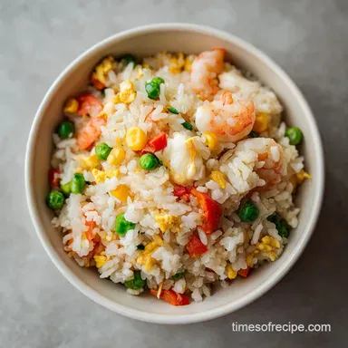 Hibachi Fried Rice for 4 Servings: Crispy Pan-Seared Perfection