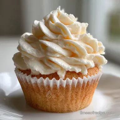 Best Hokkaido Chiffon Cupcake with Vanilla Cream Ready in 45 Minutes Recipe Card