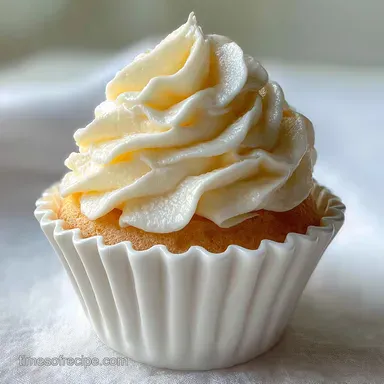 Best Hokkaido Chiffon Cupcake with Vanilla Cream Ready in 45 Minutes