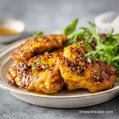 Honey Mustard Chicken Marinade for 4 Servings