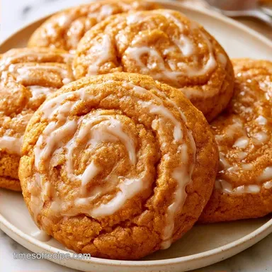 Iced Pumpkin Cookies in 25 Minutes