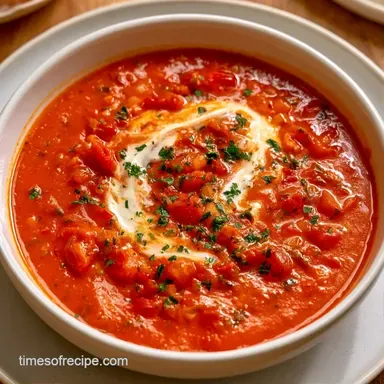 Tomato Vegetable Soup Recipe Indian: 30m Recipe Card