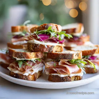 Juicy Mini Sandwiches for Parties in 25 Mins
