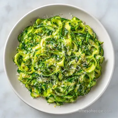Lemon Parmesan Zucchini in 25 Minutes Recipe Card