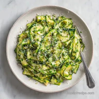Lemon Parmesan Zucchini in 25 Minutes