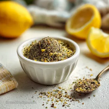 Lemon Pepper Seasoning Recipe - Homemade & Best