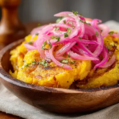 Mangu: Authentic Dominican Mashed Plantains with Pickled Onions