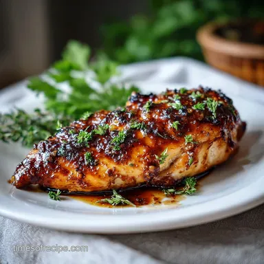 Marry Me Chicken with Sun Dried Tomato Sauce Recipe Card