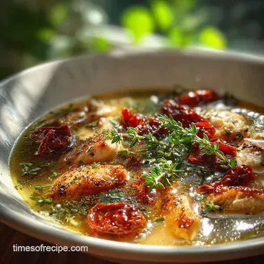 The Best Marry Me Chicken Soup Recipe with Sun-Dried Tomatoes: One-Pot