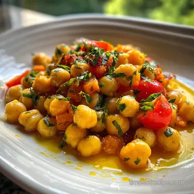 Marry Me Chickpeas Recipe in 15 Minutes | Creamy Recipe Card