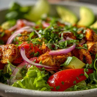 Mexican Chicken Salad Recipe: Smoky, Velvety & Crisp