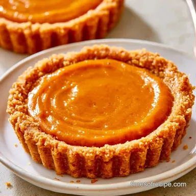 Mini Pumpkin Tarts in 30 Minutes Recipe Card