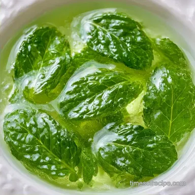 Mint Julep Syrup in 20 Minutes