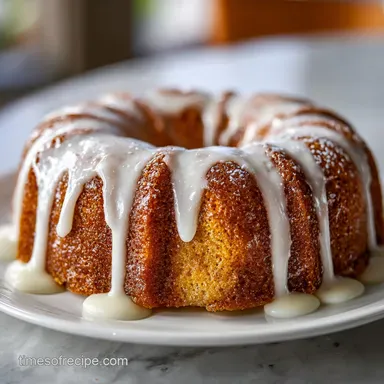 Sour Cream Coffee Cake Recipe: Baked in 55 Minutes Recipe Card
