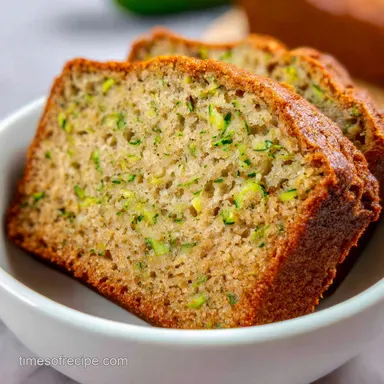 Zucchini Banana Bread: Velvety Recipe Card