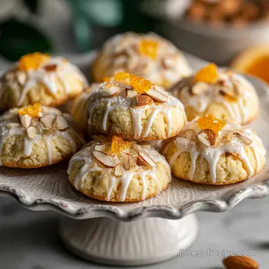 Happy New Year Cookie with 7 Steps to Sweet Celebration Recipe Card