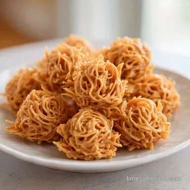 No Bake Butterscotch Haystacks Recipe: A Crispy 45-Minute Dessert