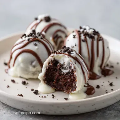 Oreo Balls Recipe: Ultimate 3-Ingredient No Bake Truffles Recipe Card