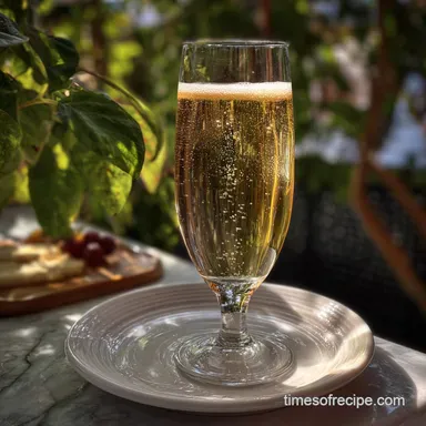 New Year s Eve Cocktail with Champagne To Ring In