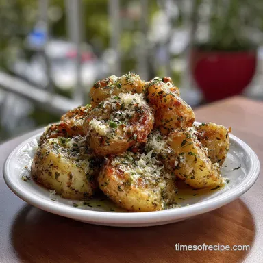 Delicious New Years Eve Finger Food Idea with Garlic: Shatter Crisp Recipe Card