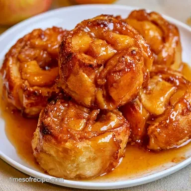 Apple Dumplings with Crescent Rolls Recipe Card