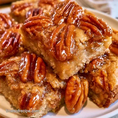 Pecan Pie Bars with Shortbread