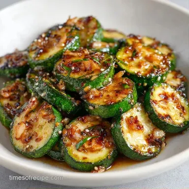 Olive Oil Zucchini in 20 Minutes Recipe Card