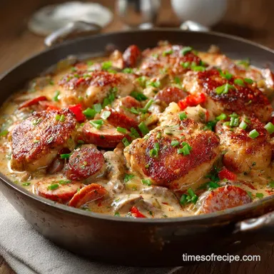 Pastalaya: The Creamy One-Pot Cajun Chicken and Andouille Recipe