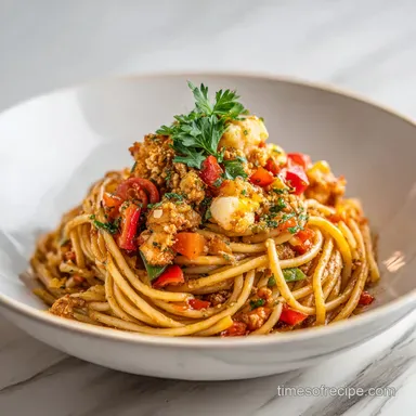 One Pot Cajun Pasta with Andouille | 30 Min Recipe Card