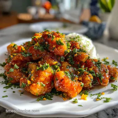 Orange Chicken: Crispy Air Fryer Recipe Recipe Card