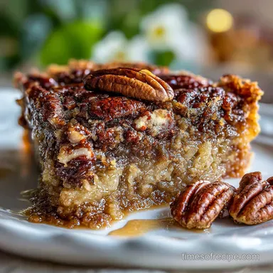 Pecan Pie Dump Cake Ready in 55 Minutes Recipe Card