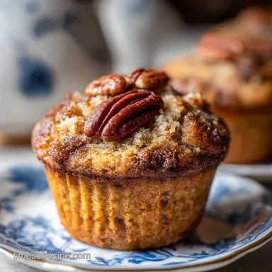 Pecan Pie Muffins Easy Gooey Recipe in 30 Minutes