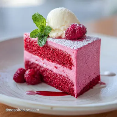 Pink Velvet Cake Recipe with Cream Cheese Finish Recipe Card