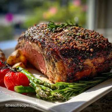 Prime Rib Recipe: Slow Roasted Oven Finish