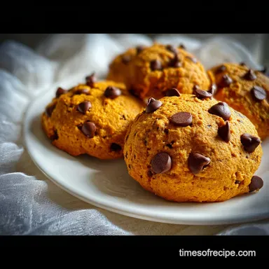Pumpkin Chocolate Chip Cookies Easy: Fudgy & Rich Recipe Card