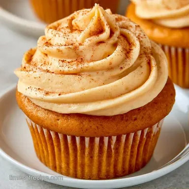 Pumpkin Ginger Cupcakes in 35 Minutes Recipe Card